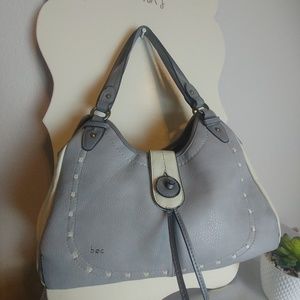 BOC Leather Blue Shoulder Bag